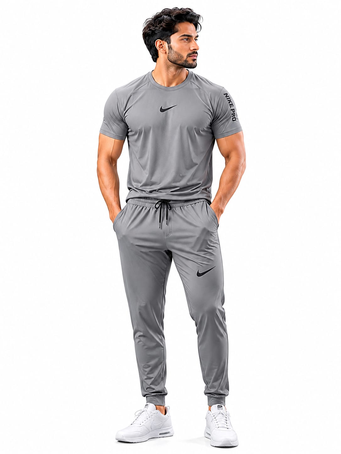 DryFit Tracksuit Grey