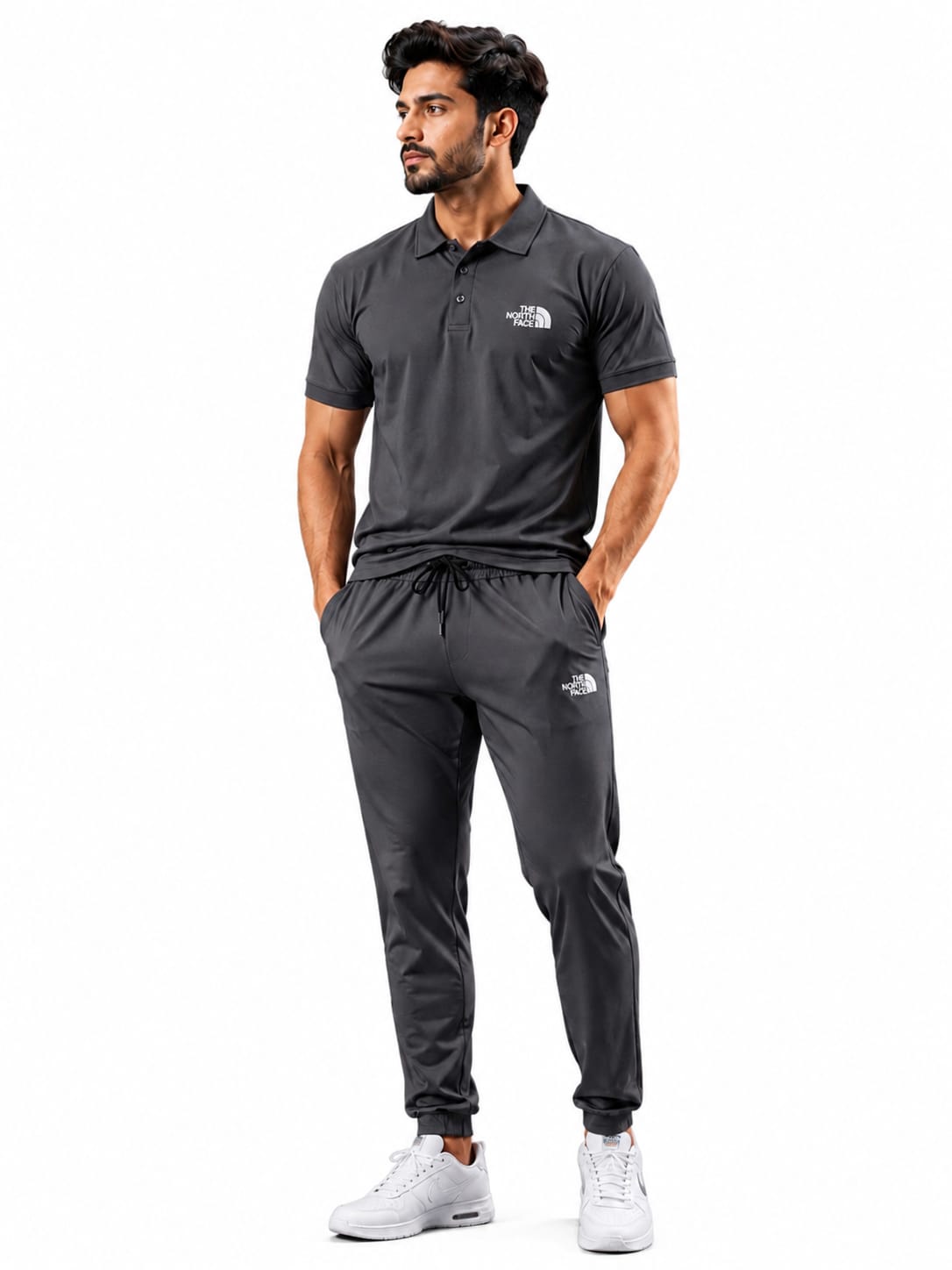 DryFit Tracksuit Charcoal